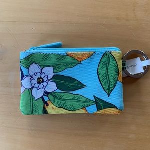 Vera Bradley Zip ID Case Lemon Grove